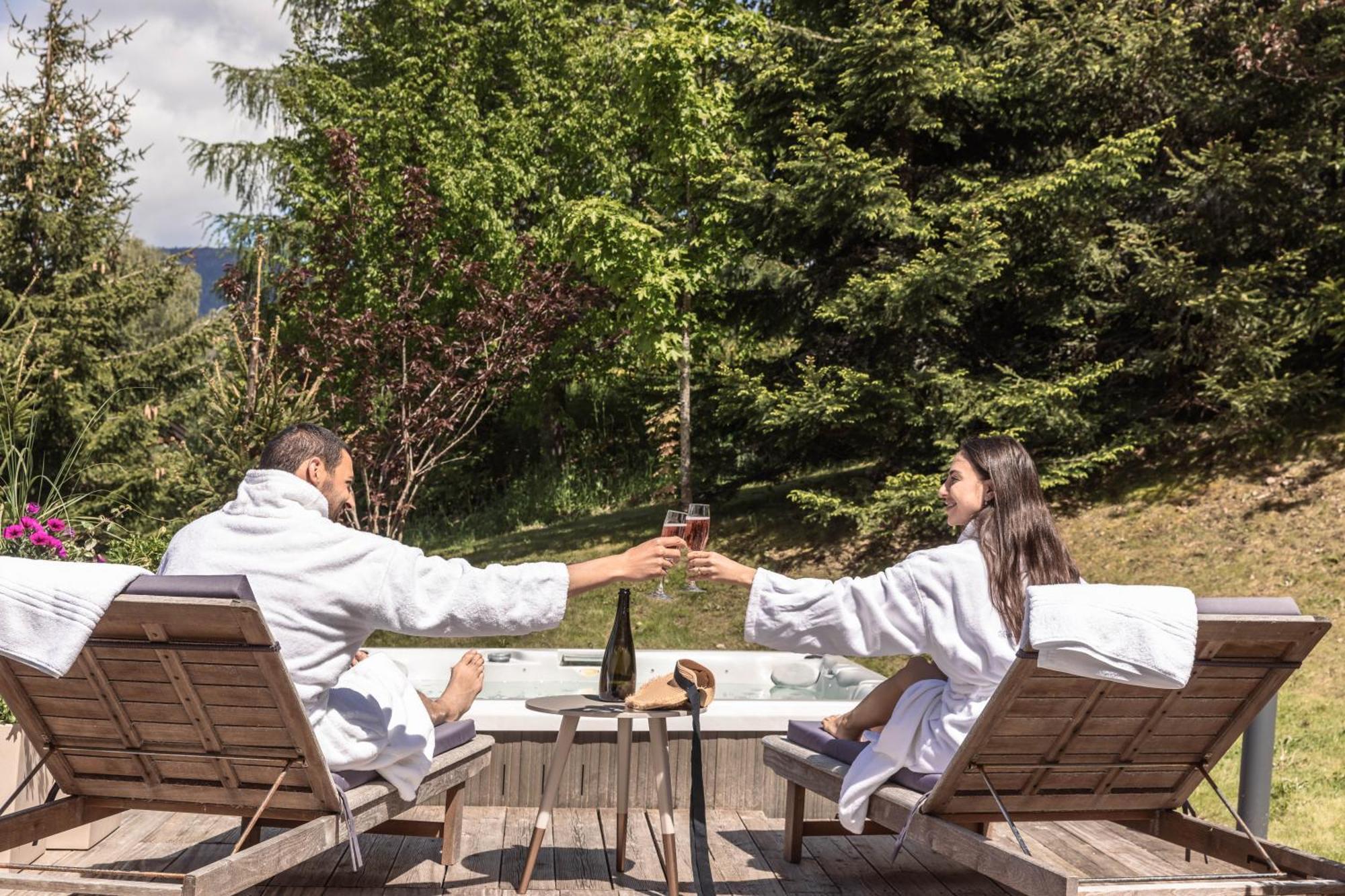 Le Hameau Du Renard Blanc Villa Saint-Gervais-les-Bains Exteriör bild